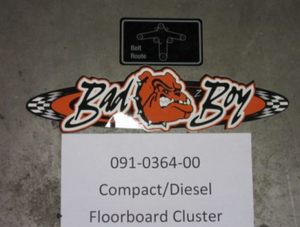 091-0364-00 - Diesel Floorboard Cluster