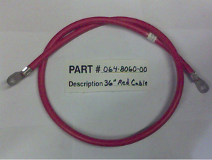 064-8060-00 - 36" Red Battery Cable