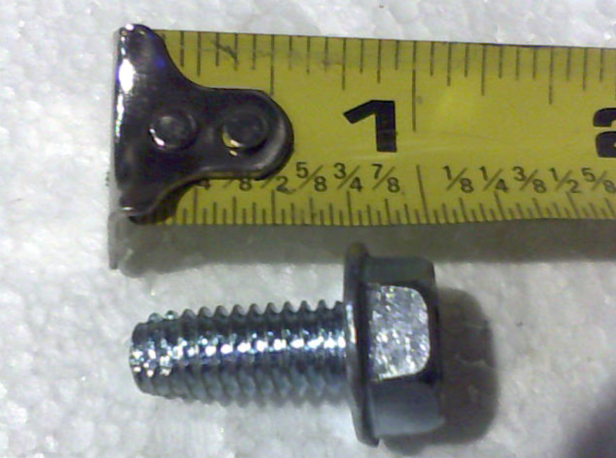 030-7050-00 - 5/16 x 3/4 HWH Type F Screw Parts use 030-7042-00