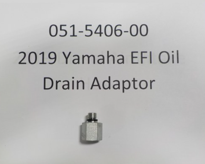 051-5406-00 - Yamaha EFI Oil Drain Adaptor 2019-2021 Rogue