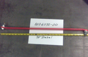 028-6070-00 - 72" Diesel Deck Pan Hard Bar, Pan Hard Linkage Bar
