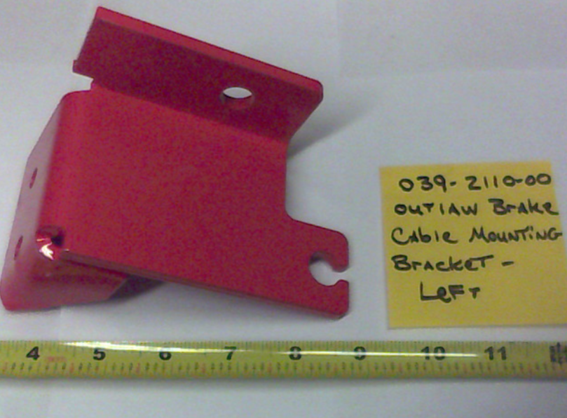 039-2110-00 - Outlaw Brake Cable Mounting Bracket (left)