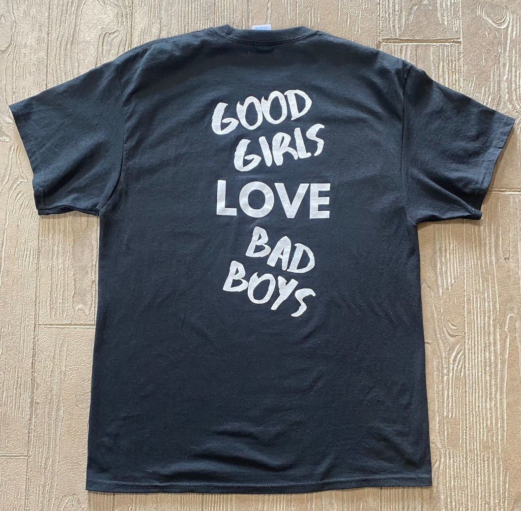 Good Girls Love Bad Boys Black T-Shirt