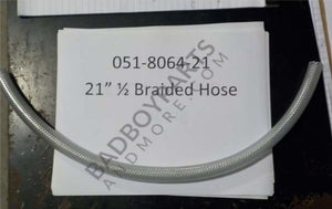 051-8064-21 - 21" 1/2 Braided Hose