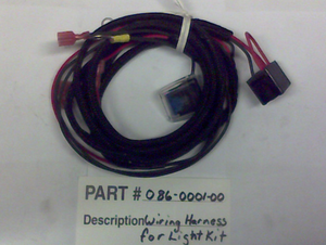 086-0001-00 - Wiring Harness for Dual Light Kit # 088-1007-00