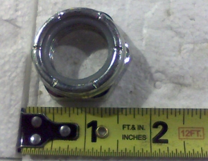 013-9004-00 - 1" Nylock Nut 1/2 Nut - Fine