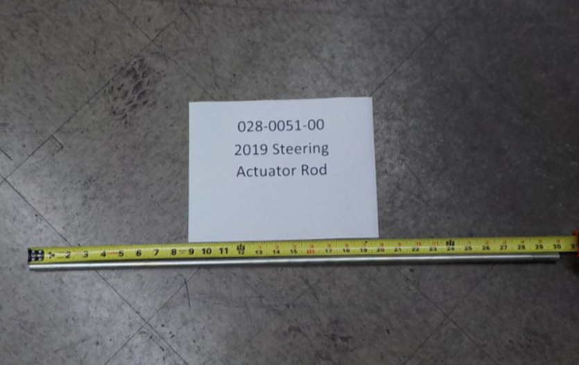 028-0051-00 - 2019-2021 Steering Actuator Rod