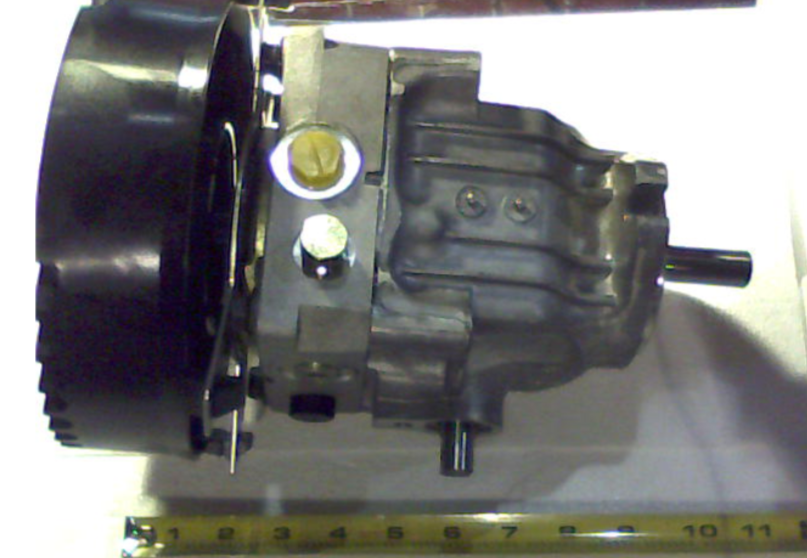 050-5501-00 - PR Pump w/Fan and Cover Right Compact Diesel PR2HCC-GY1G